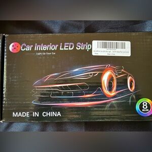 New Car Interior LED Strip Lights